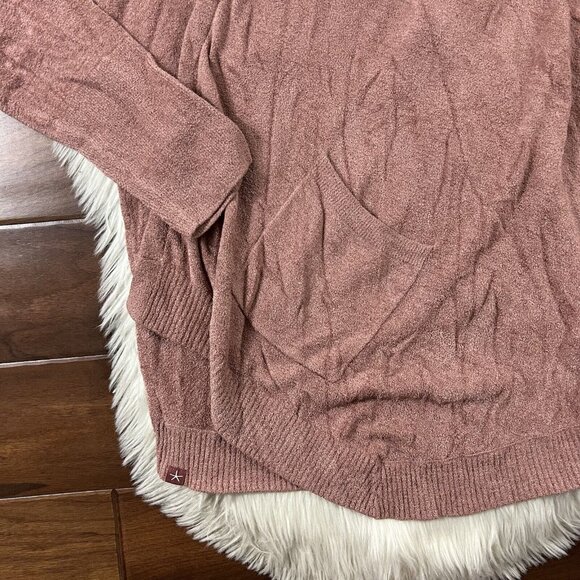 Barefoot Dreams Size Small CozyChic Ultra Lite Seashore Hooded Cardigan Sweater - Picture 3 of 10